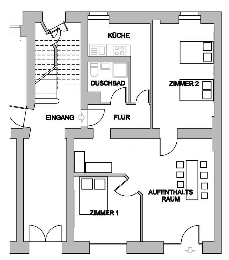City-Apartment Zille Берлин Екстериор снимка
